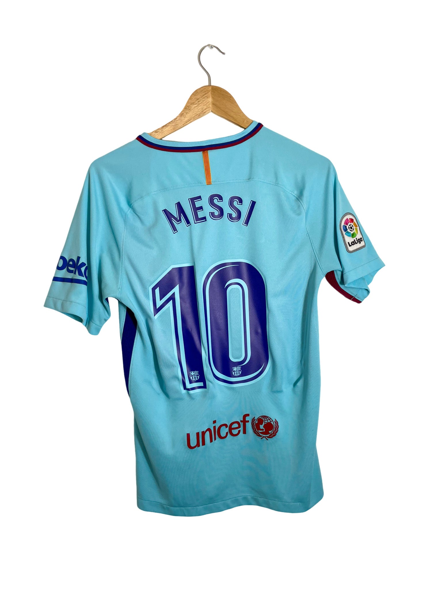 2017/2018 – Maillots extérieur FC Barcelone [#10 Messi] – S