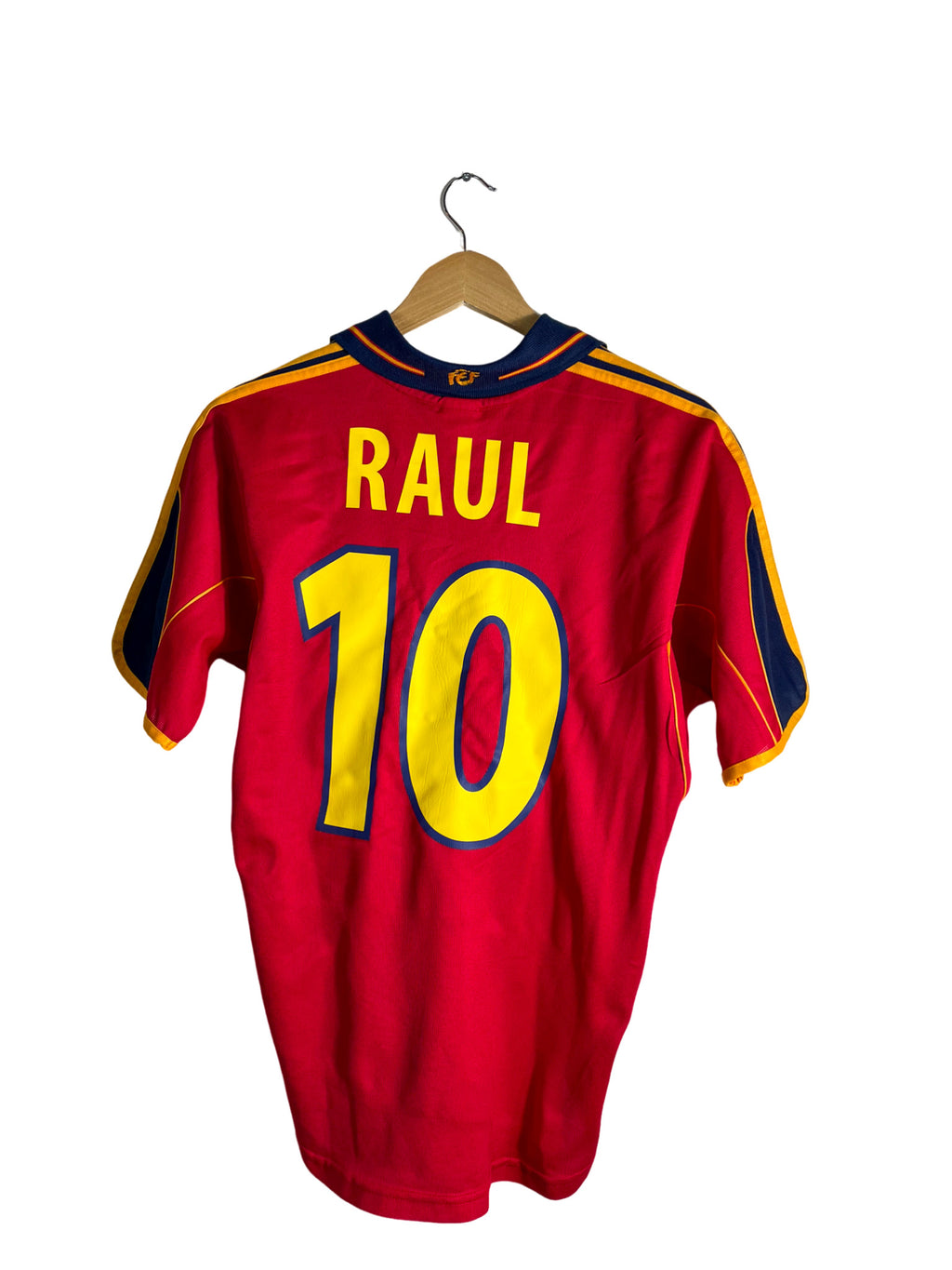 2000 – Spain home shirt [#10 Raúl] - S