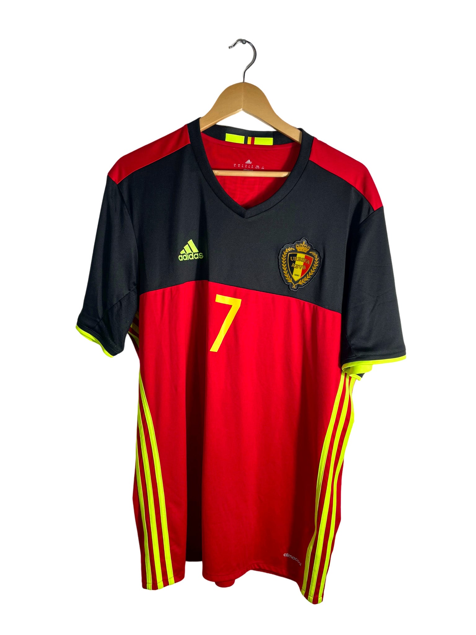 2016 - Belgium Home Jersey [#7 De Bruyne] - XL – Vista football shop