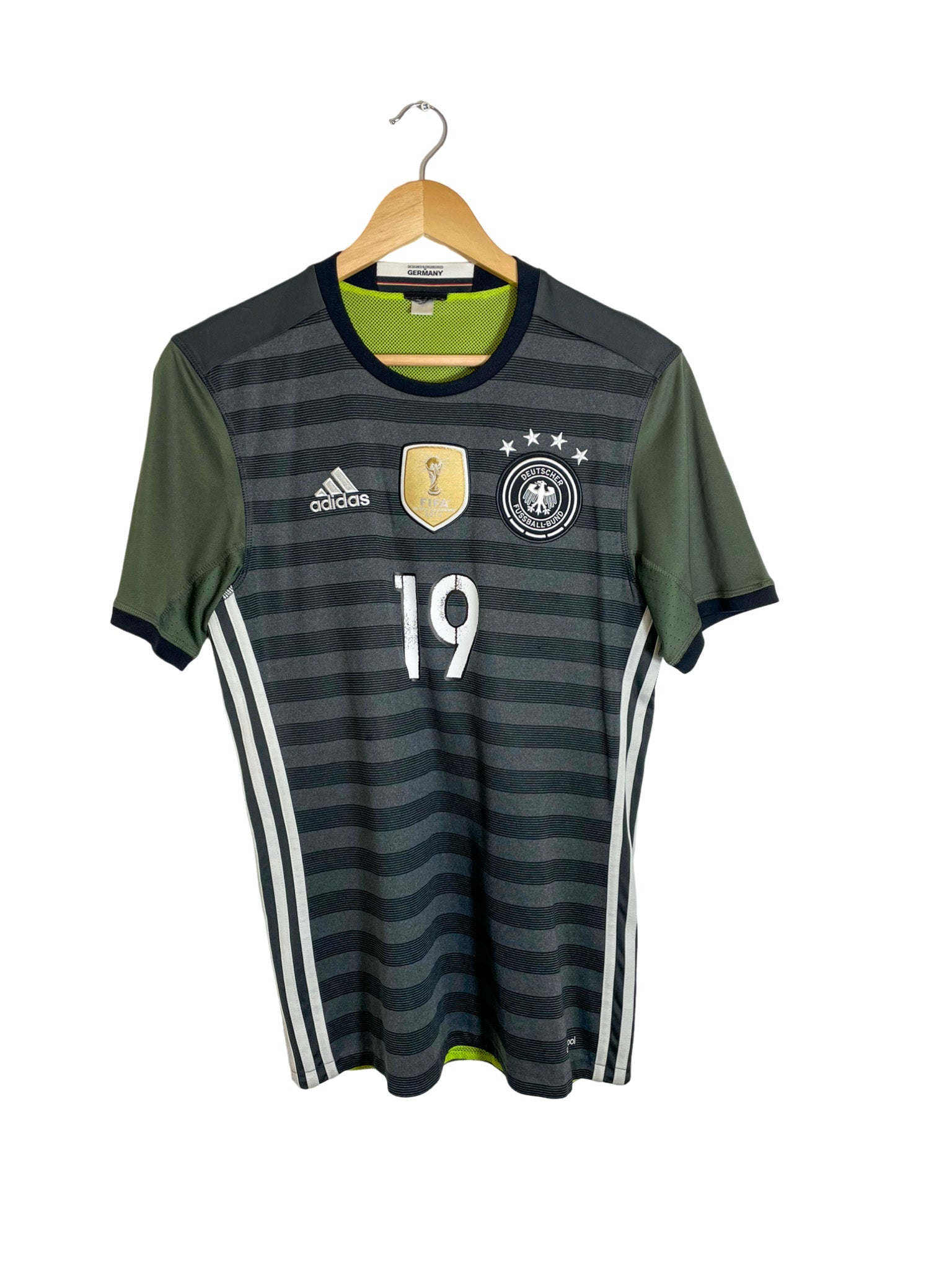 トップス everyone  JERSEY 2016 – Germany Away Jersey [#19 Götze] - M – Vista football shop