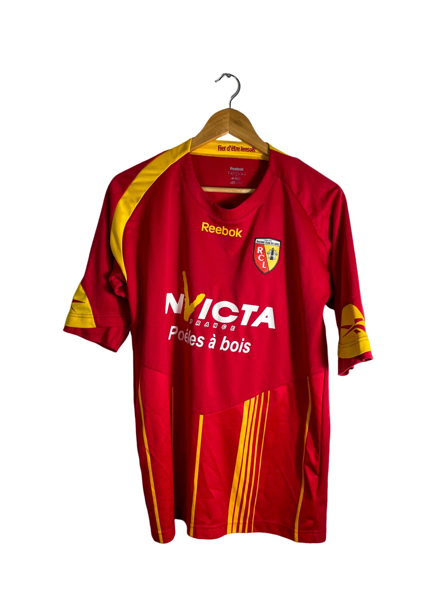 2009/2010 – Maillot RC Lens domicile Reebok - L