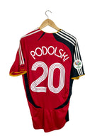 2005/2006 – Camiseta local de Alemania [#20 Podolski] - L