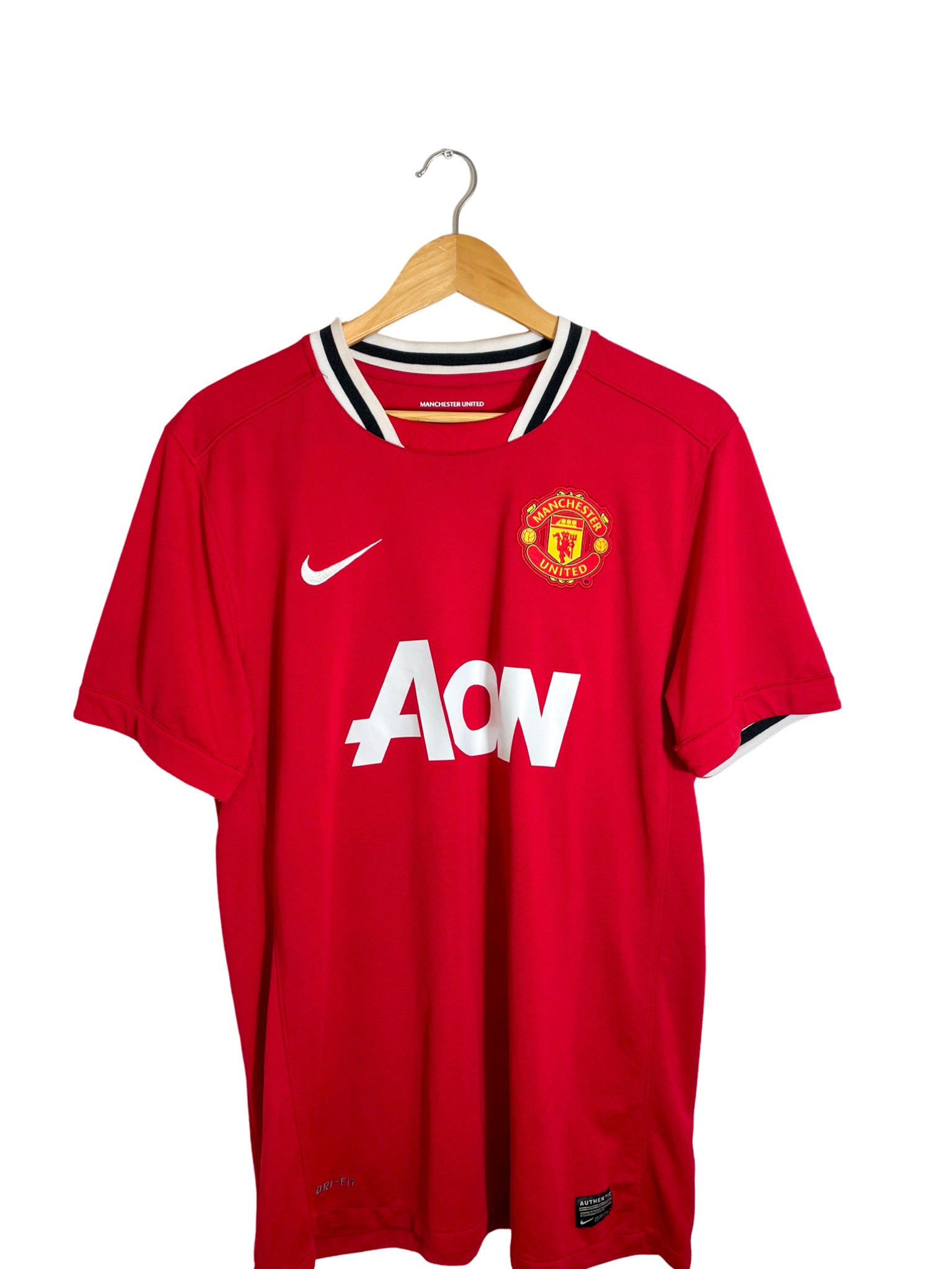 2011/2012 – Maillot Manchester United domicile [#15 Vidić] Nike - L